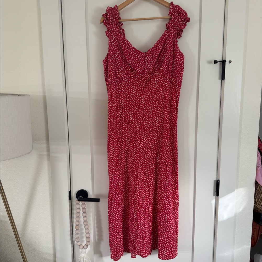 NWT Gap Crepe Sweetheart Maxi Dress